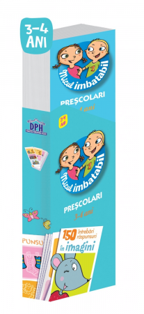 Jucarii educative 2 - 3 ani - Micul imbatabil - Intrebări și răspunsuri, DPH, 3-4 ani