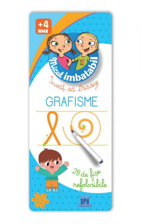 Jucarii copii 2-3 ani - Micul Imbatabil - Învăț să trasez - Grafisme, DPH, 2-3 ani +
