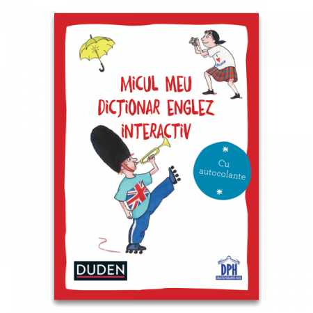 Carti invatare limbi straine - Micul meu dictionar englez interactiv, DPH, 4-5 ani +