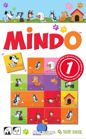 Vârsta - MINDO DOG, Blue Orange, 4-5 ani +