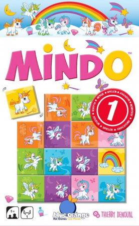 Vârsta - MINDO UNICORN, Blue Orange, 4-5 ani +