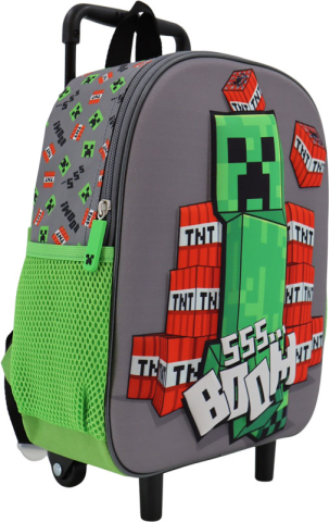 MINECRAFT Ghiozdan graditia Troller imprimeu 3D 32 x 26 x 11 cm [2]