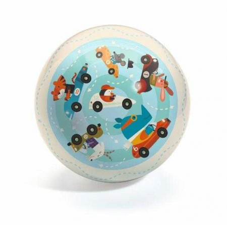 Jucarii de exterior - Minge Djeco, Traffic ball, 1-2 ani +