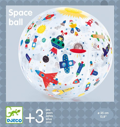 Jucarii de exterior - Minge usoara Djeco- Jocul robotilor, 2-3 ani +