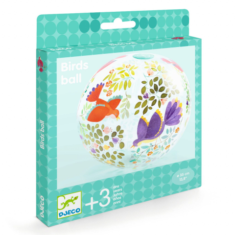 Jucarii de exterior - Minge usoara Djeco - Prinde pasarile, 2-3 ani +
