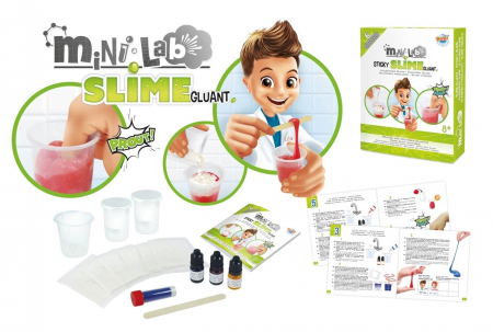 Mini - laboratorul de slime, BUKI France, 8-9 ani + [6]