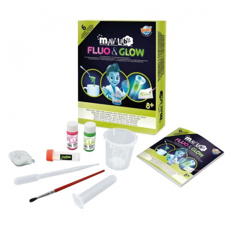 Mini - laboratorul Fluo & Glow, BUKI France, 8-9 ani + [2]