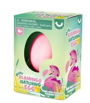 Jucarii educative 2 - 3 ani - Mini Ou - Flamingo 6 cm, Nurchum, + 3 ani