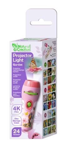 Jocuri creative - Mini Proiector colectia Creatii Naturale - Gradina