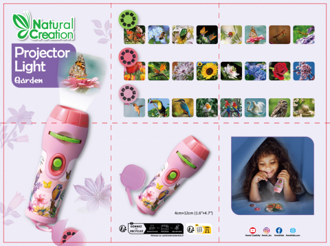 Mini Proiector colectia Creatii Naturale - Gradina [8]