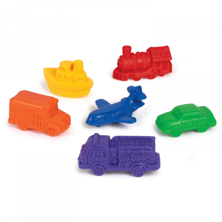 Mini vehicule pentru numarat - set 72 buc, Learning Resources, 2-3 ani + [1]