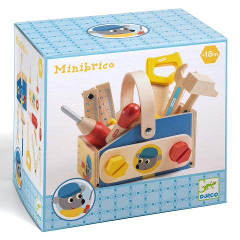 Jucarii copii 1-2 ani - Minibrico, set bricolaj Djeco, 1 - 3 ani