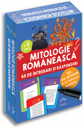 Carti educative - Mitologie romaneasca: 68 de intrebari si raspunsuri, DPH, 4-5 ani +
