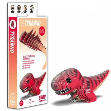 Vârsta - Model 3D - Tyrannosaurus Rex, Brainstorm, 6-7 ani +