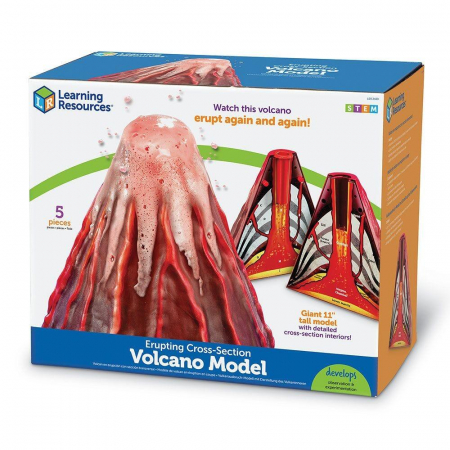 Modelul eruptiei vulcanice, Learning Resources, 6-7 ani + [7]