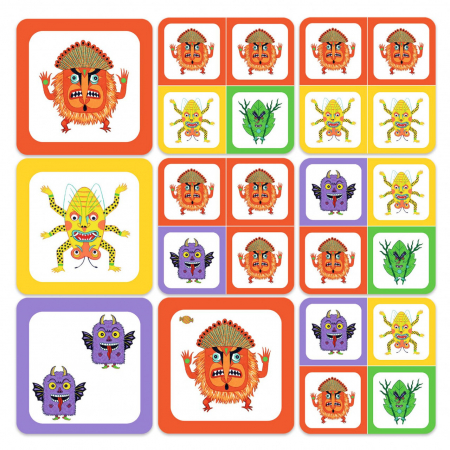 Monstrio, Joc de carti Djeco, 7 ani+ [1]