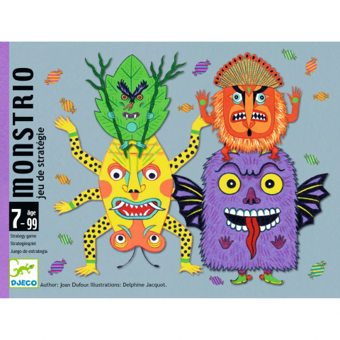 Monstrio, Joc de carti Djeco, 7 ani+ [1]