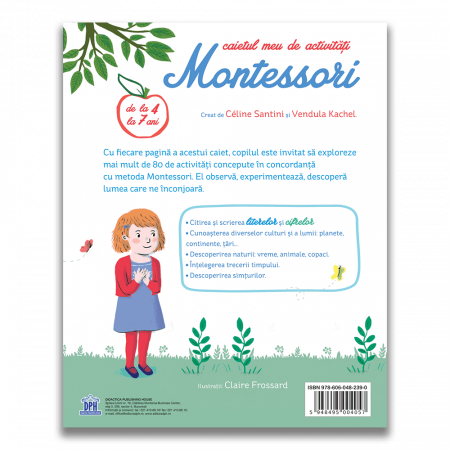 Montessori acasa: Caietul meu de activitati Montessori, DPH, 4-5 ani + [1]