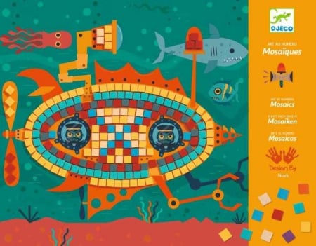 Vârsta - Mozaic Djeco, La volan, 6-7 ani +