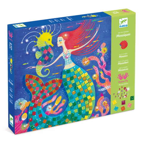 Vârsta - Mozaic Djeco, Sirene, 6-7 ani +
