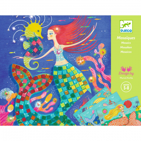 Vârsta - Mozaic Djeco, Sirene, 6-7 ani +