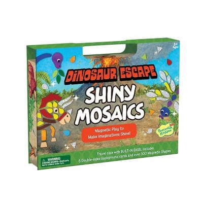 Dinozauri - Mozaic magnetic - Salvarea dinozaurilor, Dinosaur Escape, Peaceable Kingdom + 3 ani