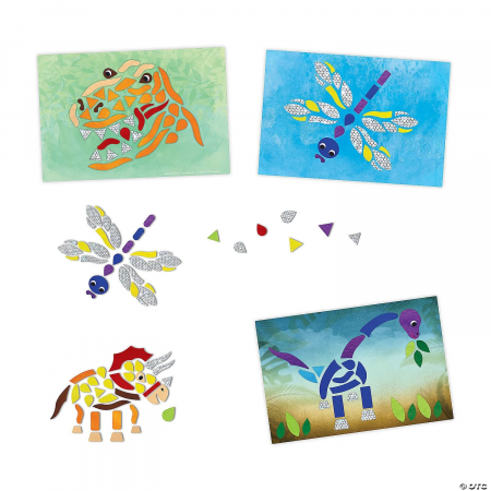 Mozaic magnetic - Salvarea dinozaurilor, Dinosaur Escape, Peaceable Kingdom + 3 ani [2]