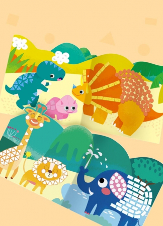 Mozaic Prima mea carte de povesti - Animale salbatice, + 3 ani [5]