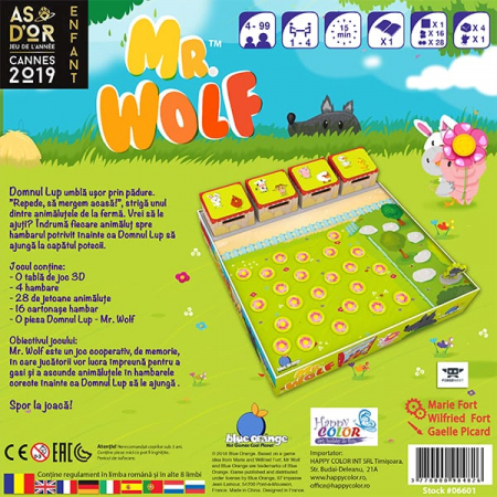 MR. WOLF, Blue Orange, 4-5 ani + [1]