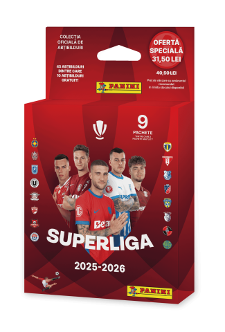 Colectiile Panini - Superliga Multi set - 9 packets Eco blister
