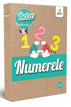 Jucarii copii 2-3 ani - Numerele, Flashcarduri, Editura Gama, 2-3 ani +