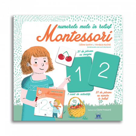 Gradinita si scoala - Numerele mele in relief Montessori