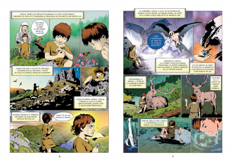 Geto-dacii - Legende si izvoare istorice în benzi desenate, 7 ani + [3]