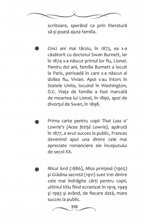 Gradina secreta, 12 ani + [4]