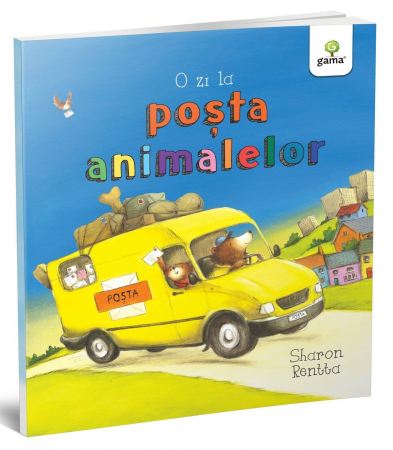 Jucarii copii 4-5 ani - O zi la poșta animalelor, Editura Gama, 2-3 ani +