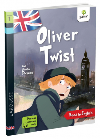 Carti invatare limbi straine - Oliver Twist, Editura Gama, 6-7 ani +