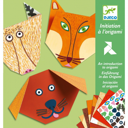 Jocuri Origami - Origami animale Djeco, 2-3 ani +