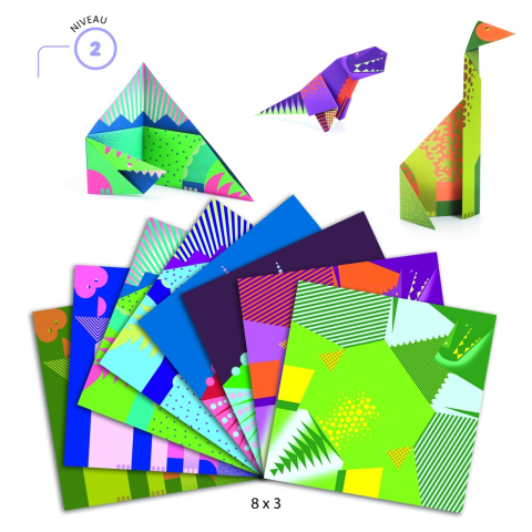 Origami Djeco, Dinozauri, 6-7 ani + [2]