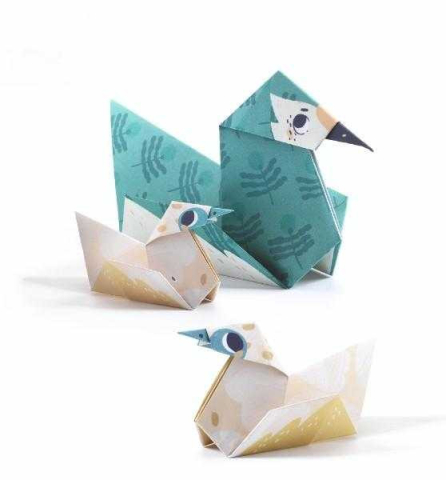 Origami Djeco, Familii de animale, 6-7 ani + [4]