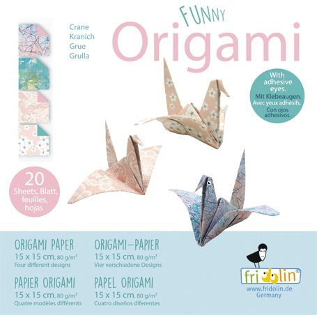 Jocuri Origami - Origami Fridolin, cocori, 4-5 ani +