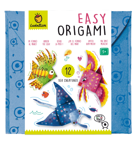 Jucarii copii 6-7 ani - Origami pentru incepatori - Animale subacvatice