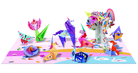 Origami - Unicorni - nivel 3 [3]