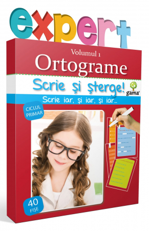 Jucarii baieti - Ortograme • volumul 1, Editura Gama, 8-9 ani +