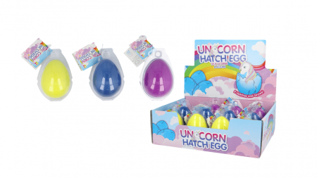 Jucarii educative 2 - 3 ani - Ou mic - Unicorn 7 cm, Nurchum, + 3 ani