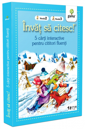 Jucarii baieti - Pachet pentru cititori fluenți III, Editura Gama, 6-7 ani +