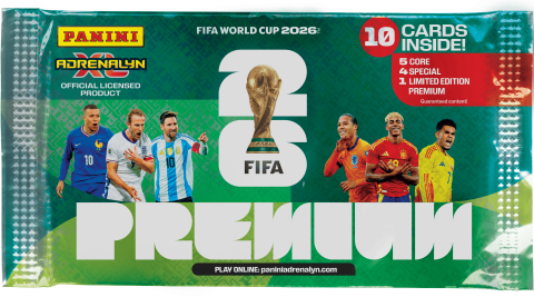 Colectiile Panini - Pachet Premium (9 cartonase), Panini FIFA World Cup Adrenalyn XL 2026