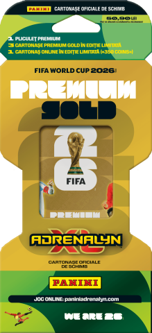 Colectiile Panini - Pachet Premium Gold, Panini FIFA World Cup Adrenalyn XL 2026