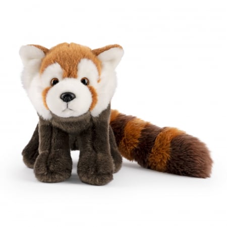 Jucarii baieti - Panda Rosu 45 cm  - Jucarie de plus Living Nature