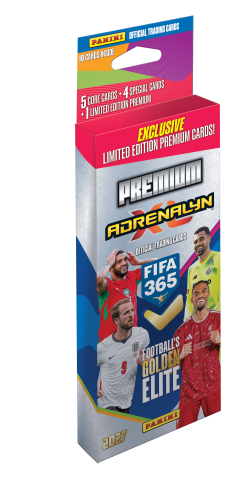 Articole pentru colectionari - Panini Adrenalyn XL Gold Premium Pack - 1 Plic Premium + 3 Carduri Gold Limited Edition + 1 Coin Card 350