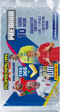 Articole pentru colectionari - Panini Adrenalyn XL Premium Pack - 10 Carduri + 1 Card Limited Edition (LE)